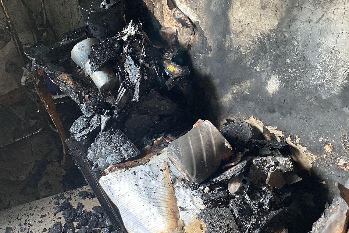 Binningen BL - Wohnung in Mehrfamilienhaus von den Flammen zerstört