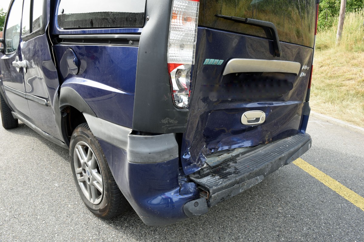 Geuensee LU - Heftige Auffahrkollision