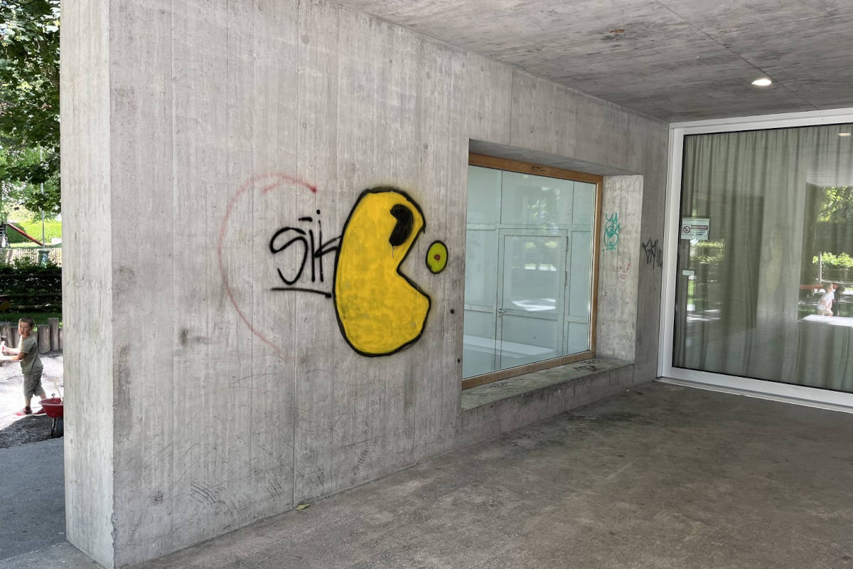 Vandalismus in einem Kindergarten in Balzers