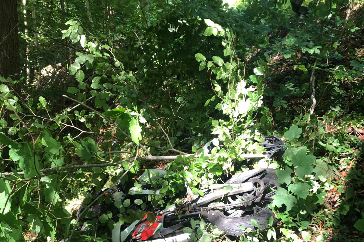 Dornach SO – Motorradlenker wird bei Selbstunfall verletzt