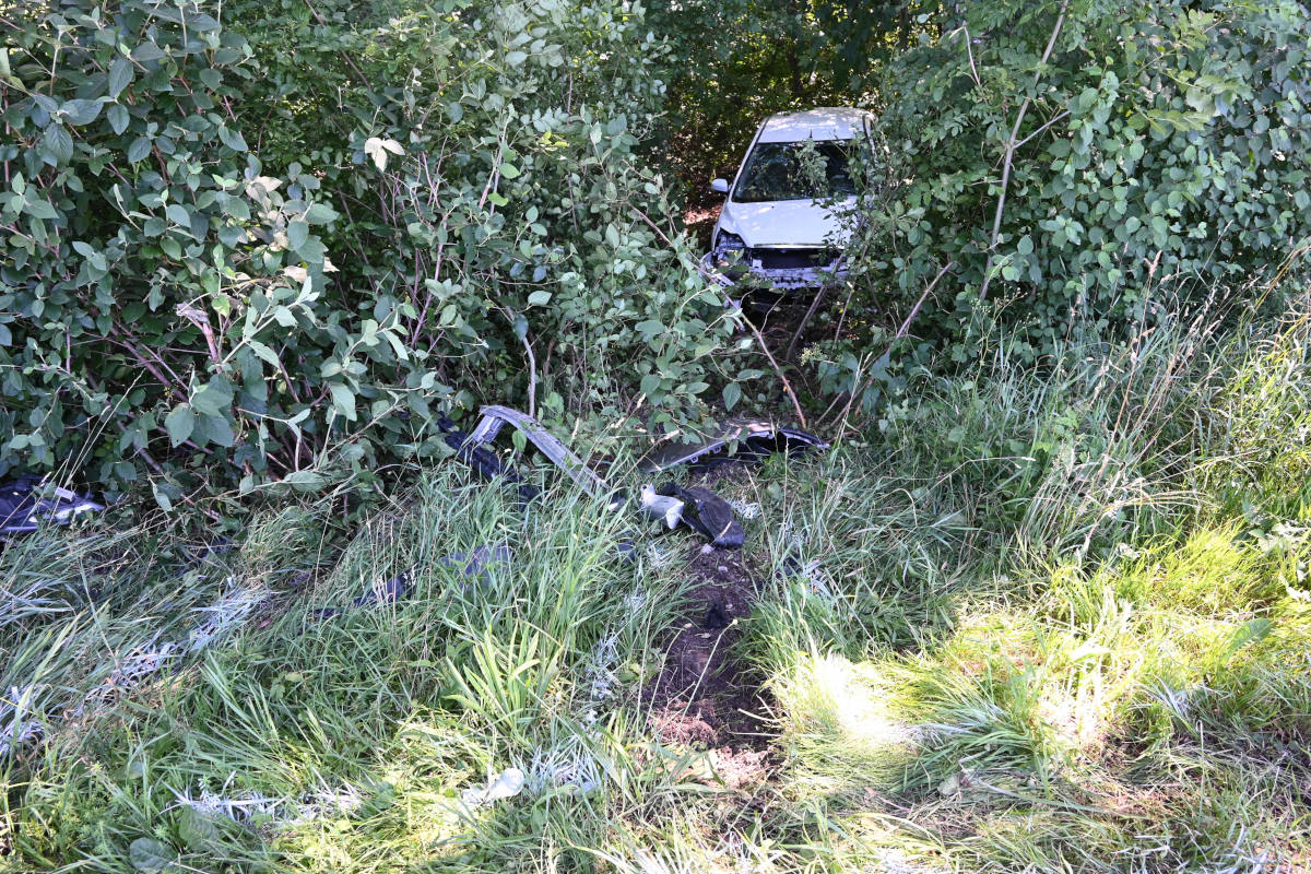 Altstätten SG – Eine verletzte Person nach Frontalkollision