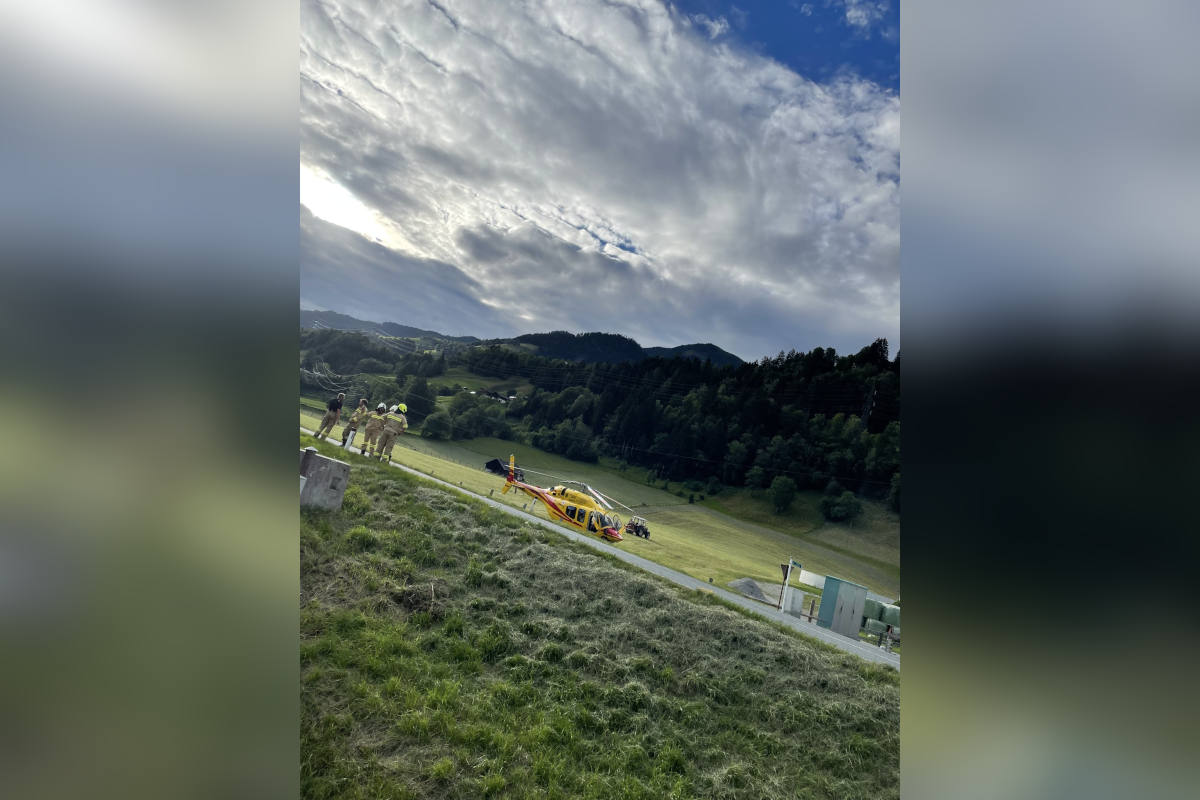 Taxenbach – Eine Person nach Explosion einer Sauerstoffflasche schwer verletzt