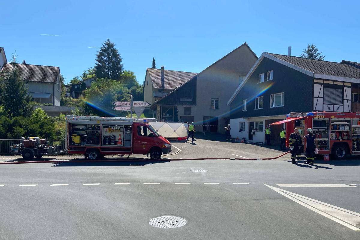 Tragödie in Kaisten AG – Schrecklicher Unfall fordert ein Todesopfer