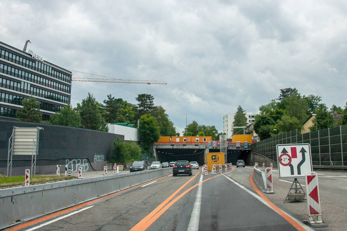 A6 zwischen Wankdorf und Muri BE – Nachtsperrungen an diversen Orten