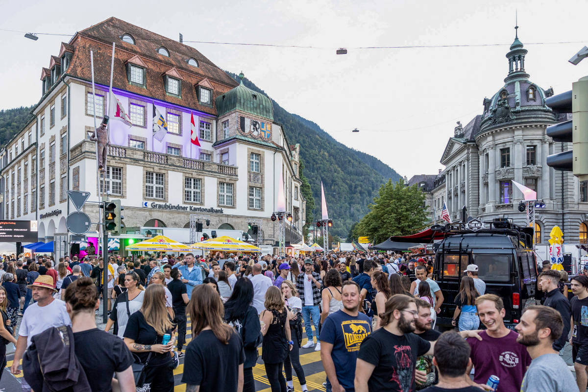 Churer Fest 2022 – Erfreuliche Bilanz der Stadtpolizei Chur