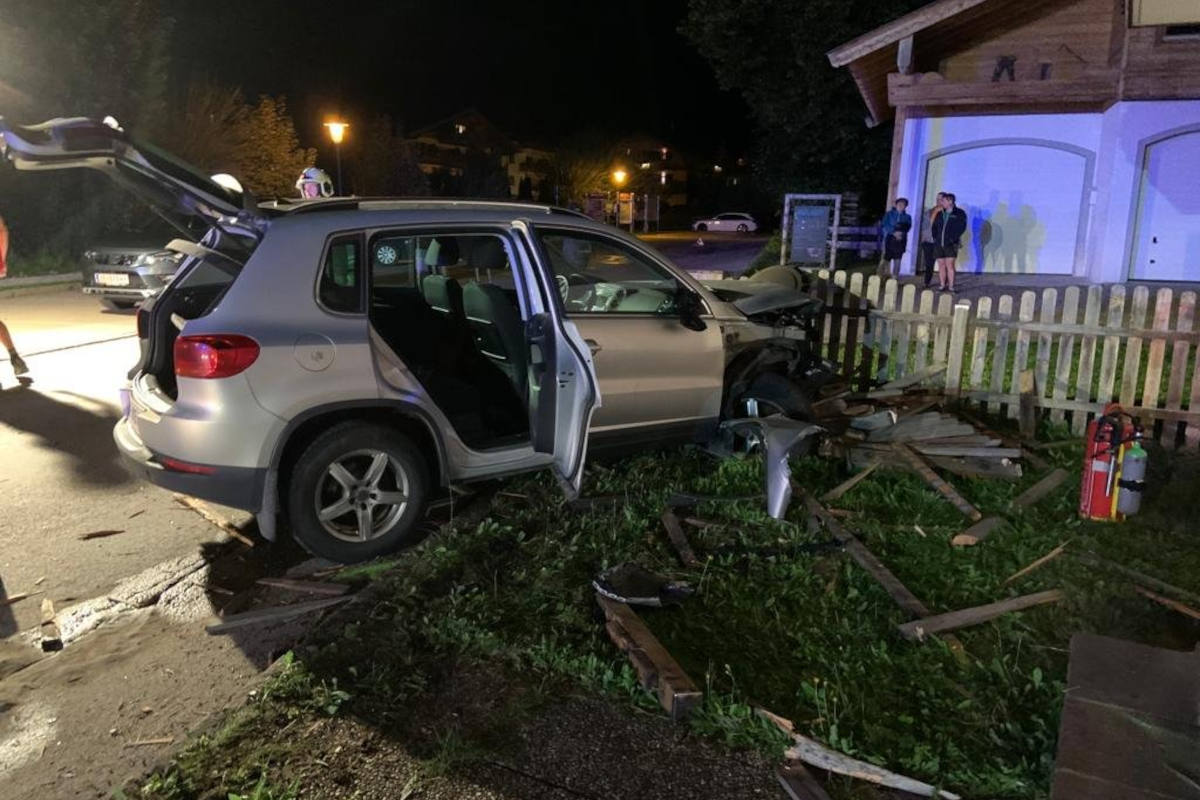 Verkehrsunfall mit Personenschaden in Maria Alm