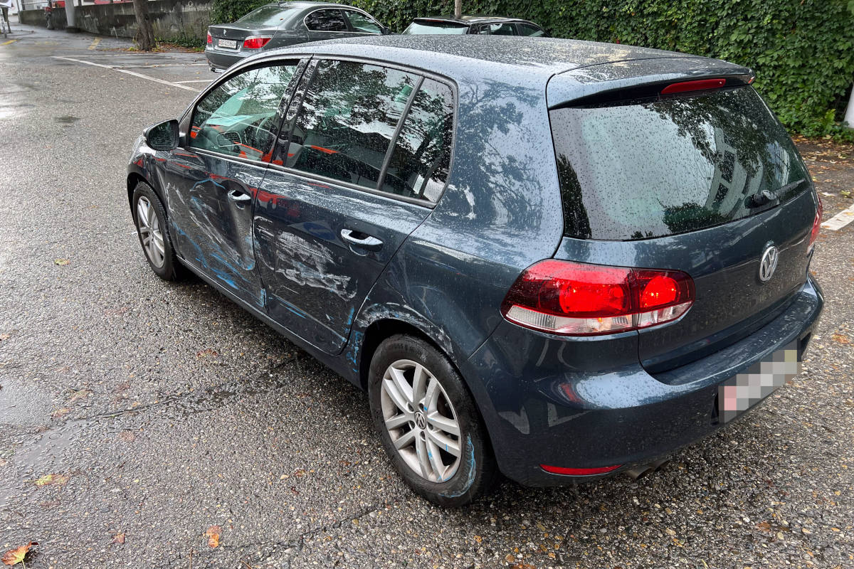 Stadt St. Gallen – Kollision bei unvorsichtigem Spurwechsel