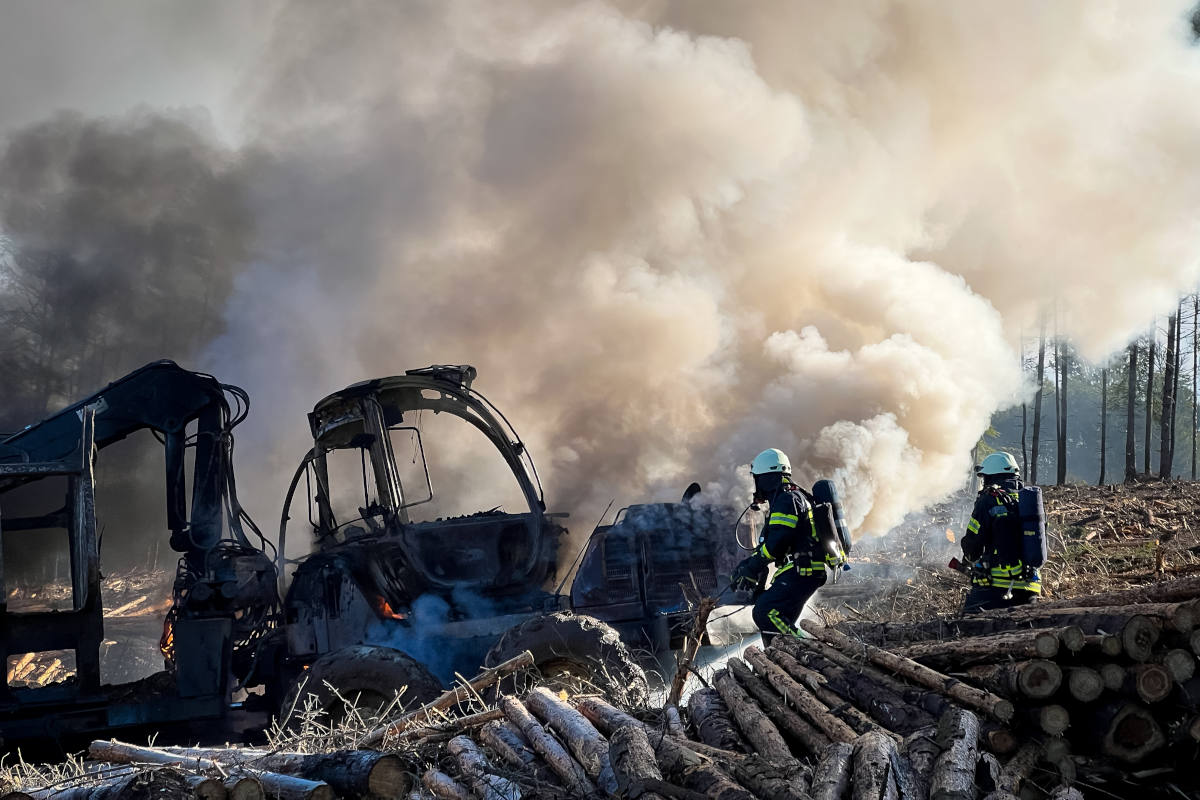 Möhnesee – Brandeinsatz Arnsberger Wald