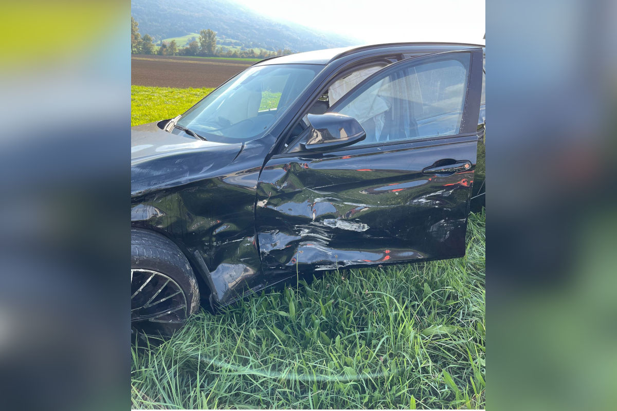 Laupersdorf SO – Seitlich-frontale Kollision zwischen zwei Autos