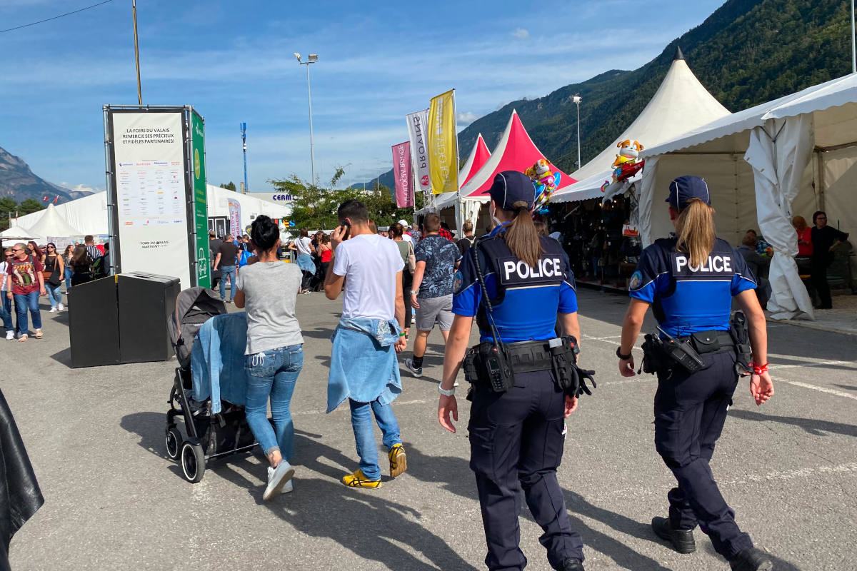 Eine durchaus positive Sicherheitsbilanz nach der Foire du Valais 2022