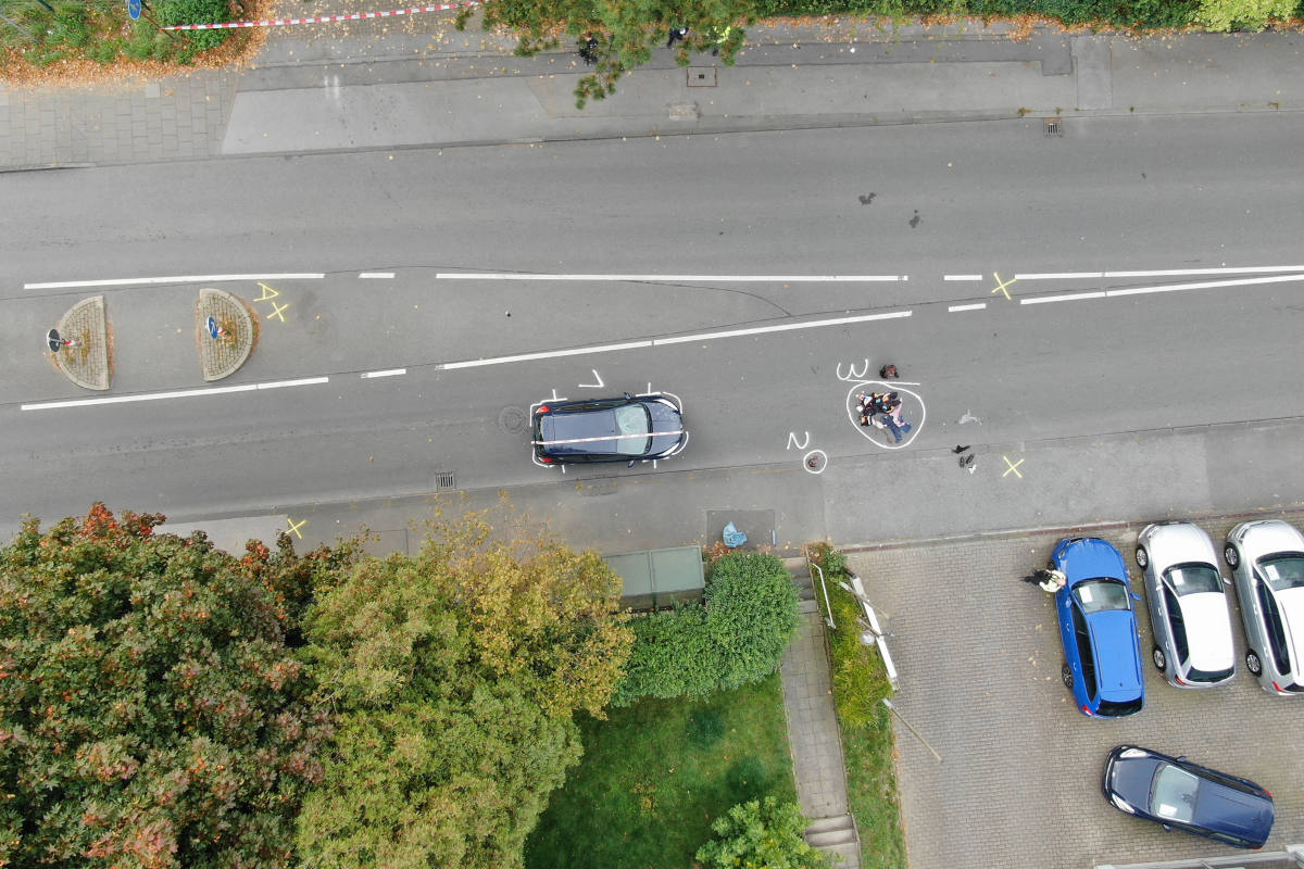 Wülfrath – 27-Jähriger nach Unfall mit lebensgefährlichen Verletzungen ins Krankenhaus geflogen