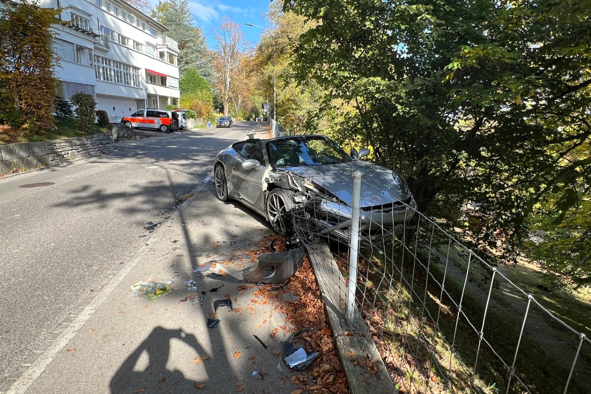 Beim Verkehrsunfall wurde niemand verletzt.