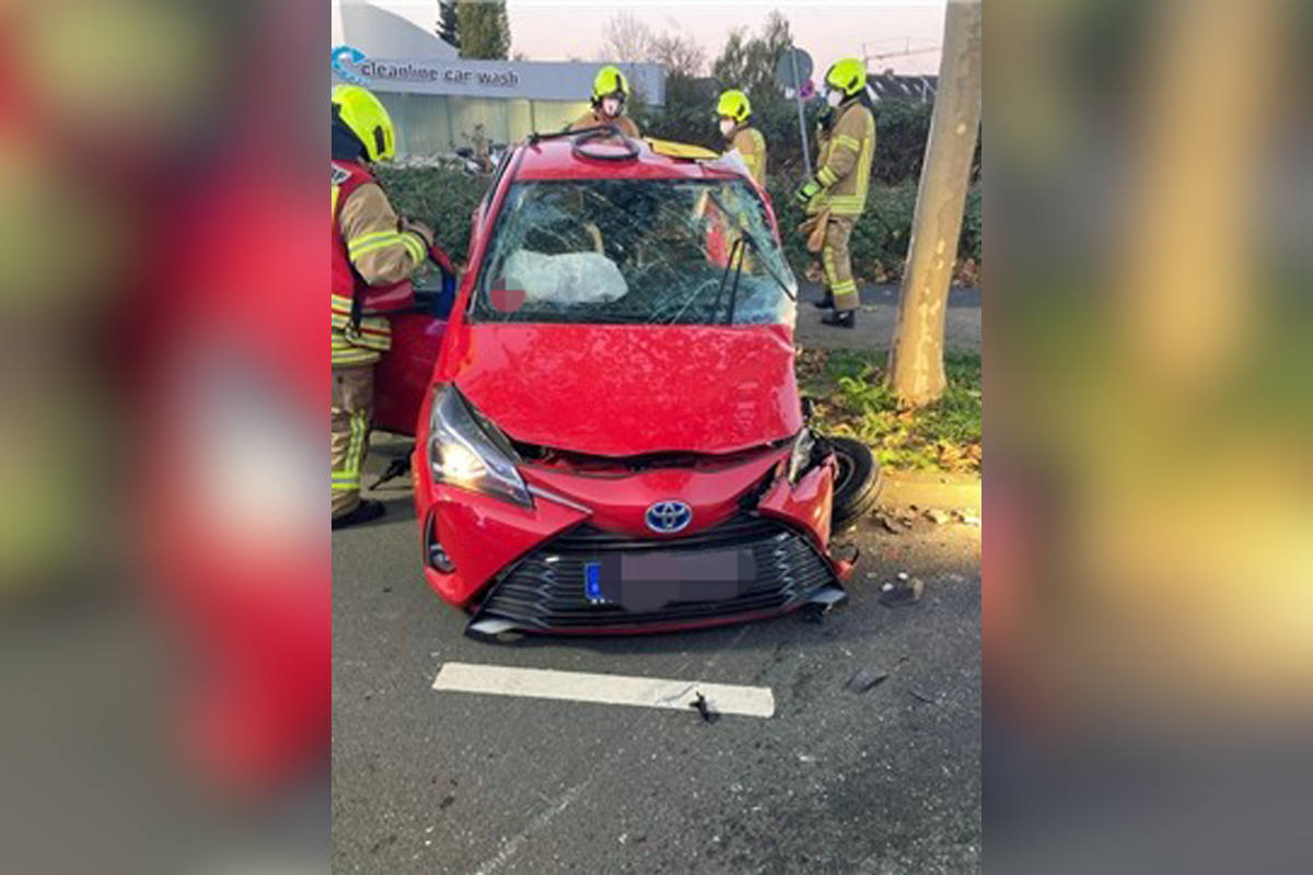 Zwei Verletzte bei Frontalzusammenstoß