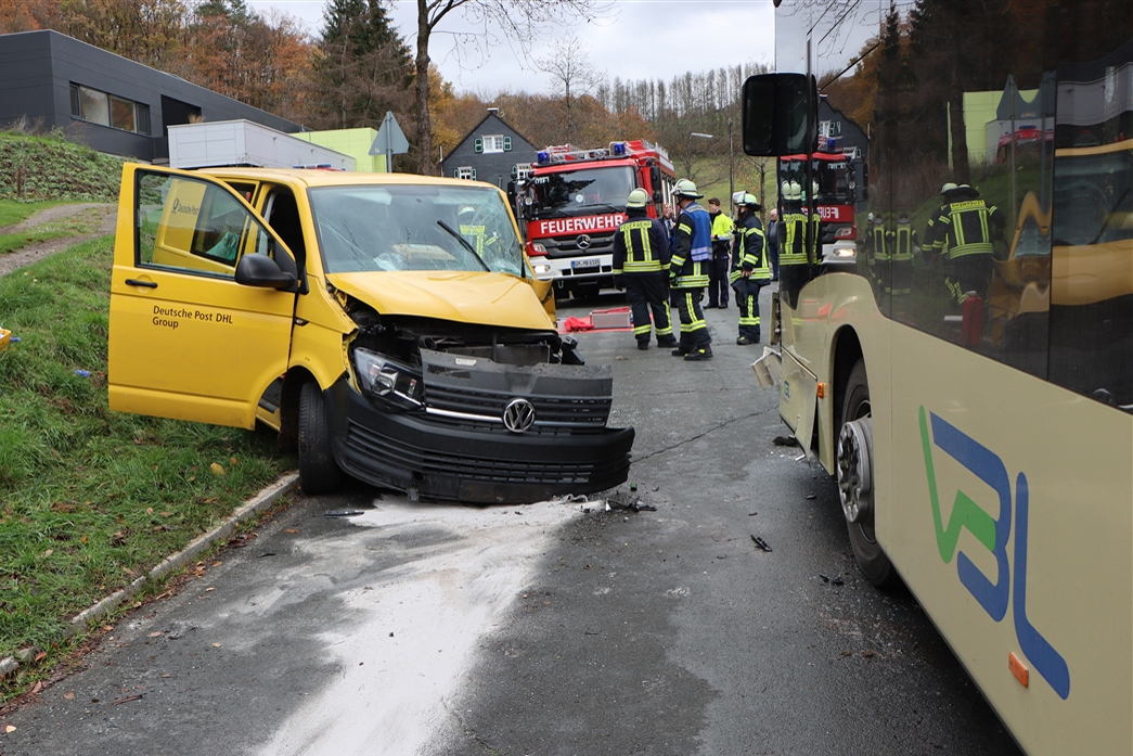 Morsbach – Vier Verletzte bei Frontalkollision