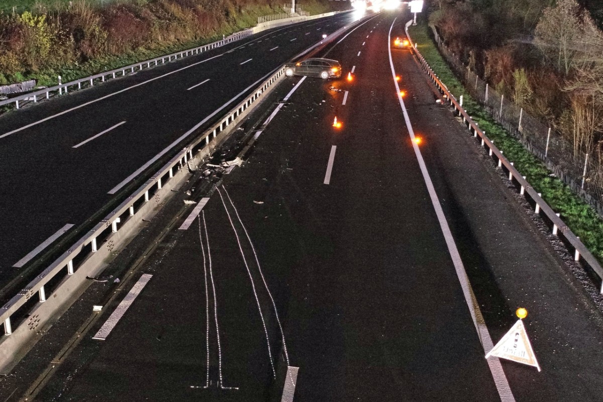 Beim Unfall in Inwil verletzte sich eine Person.