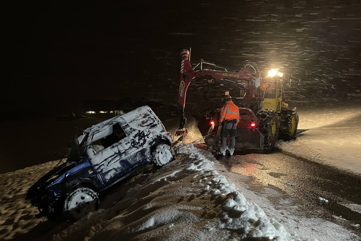 Stadt Schwyz – Mit Motorkarren in Bachbett gestürzt