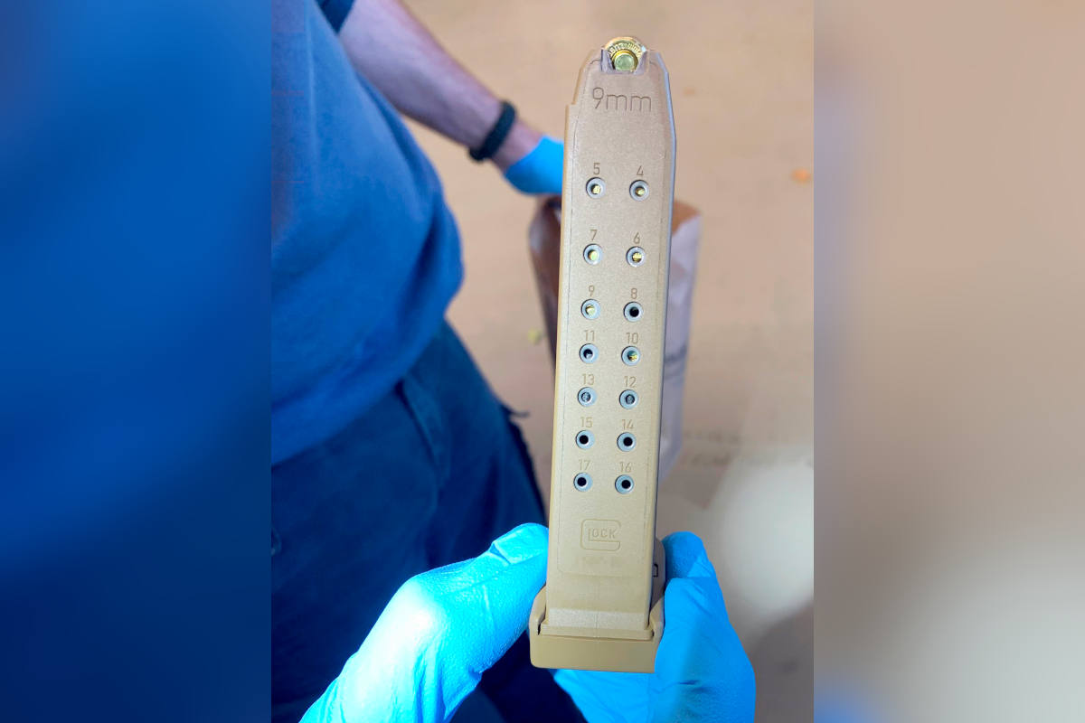 Bewaffneten Einbrecher bei Zollkontrolle gestoppt