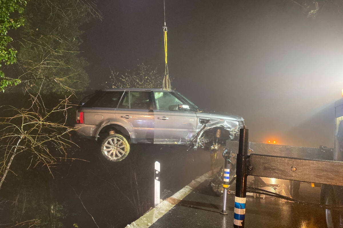 Selbstunfall infolge Ausweichmanöver