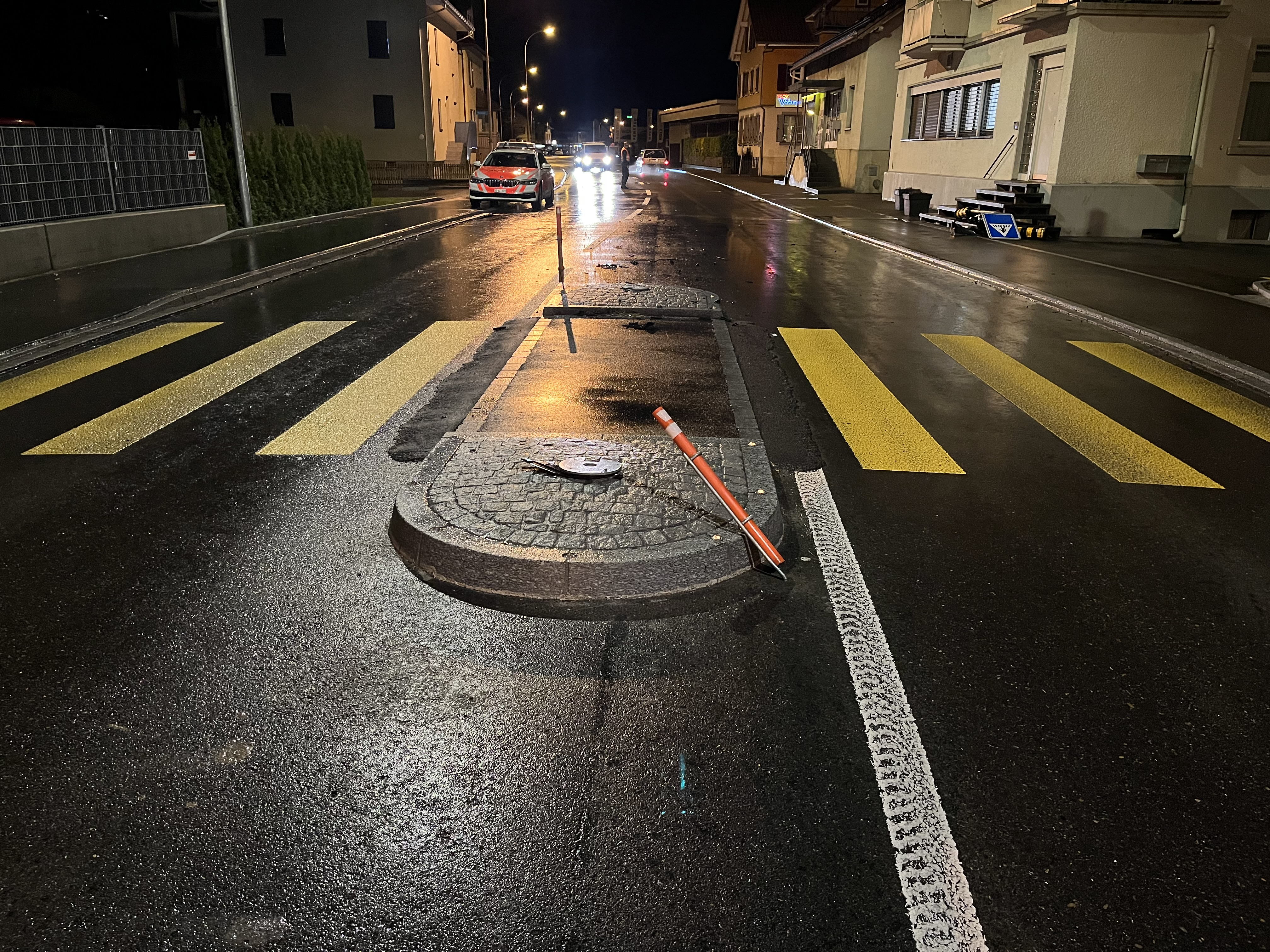 St. Margrethen SG – Alkoholisiert Selbstunfall verursacht und weitergefahren