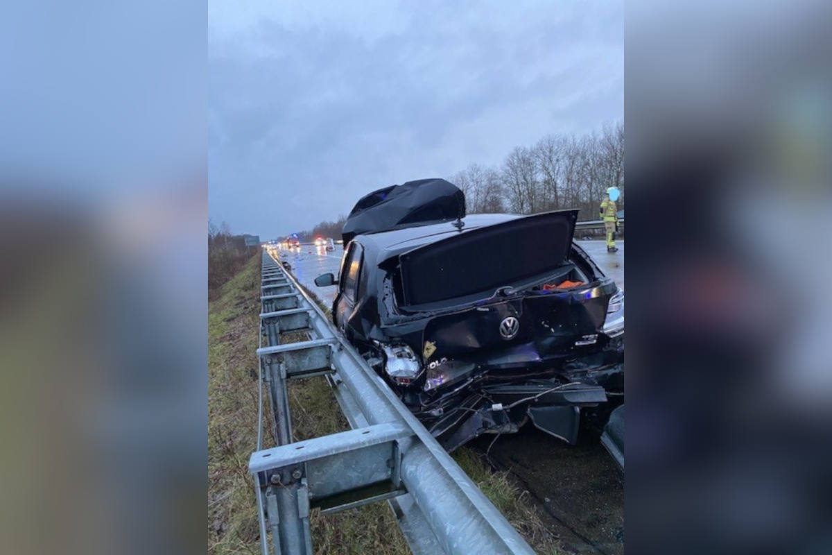 A6 Hauptstuhl – Vollsperrung und viele Gaffer nach Unfall mit zwei Verletzten