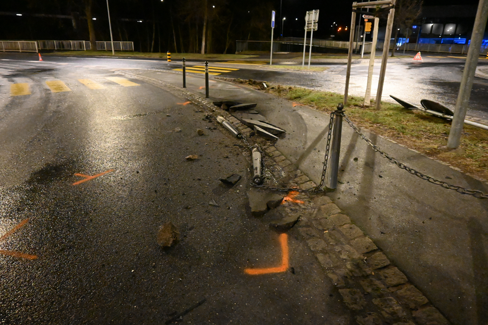 Schaan und Bendern – Selbstunfälle verursachen Sachschaden