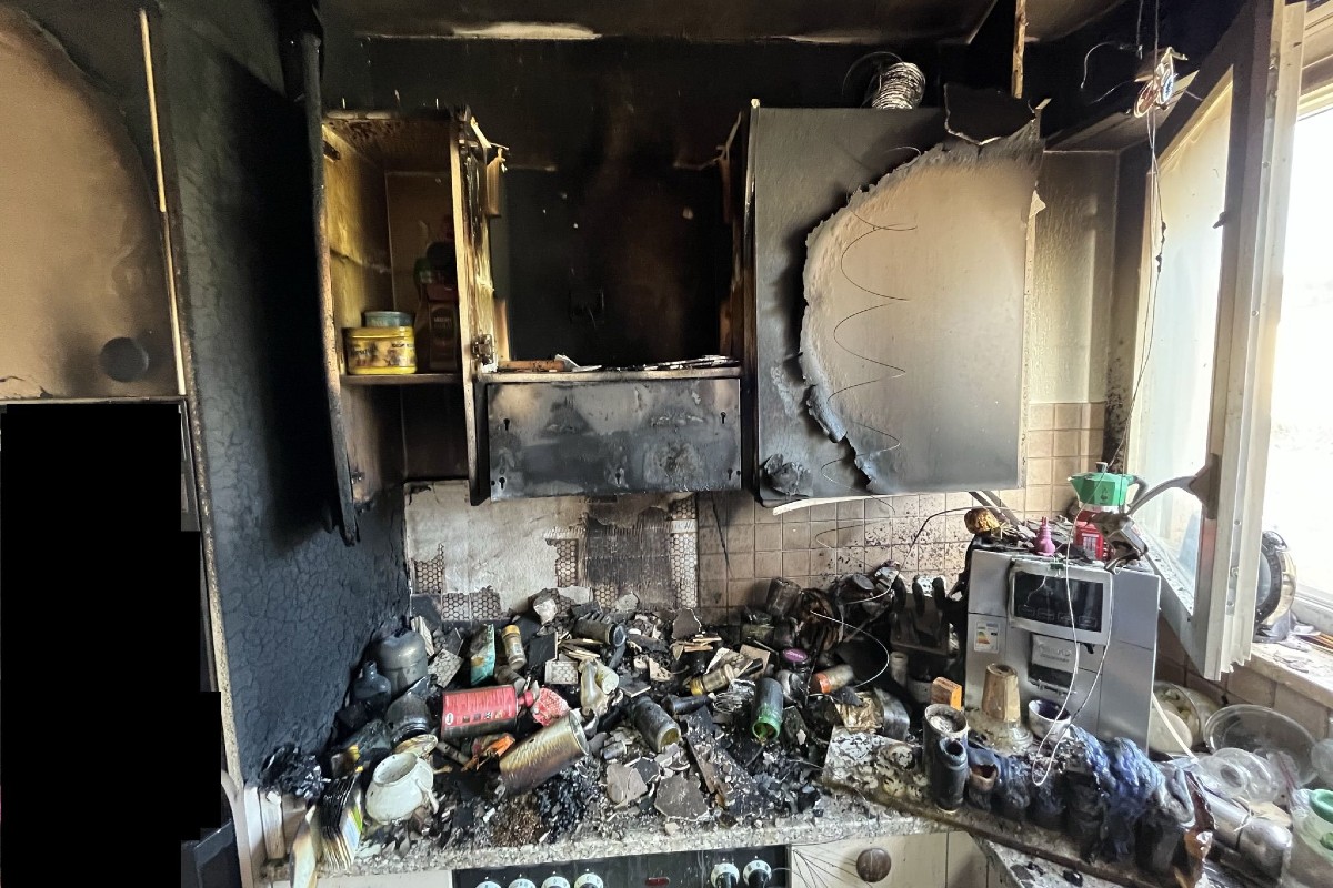 Arlesheim BL - Feuerwehreinsatz wegen Küchenbrand