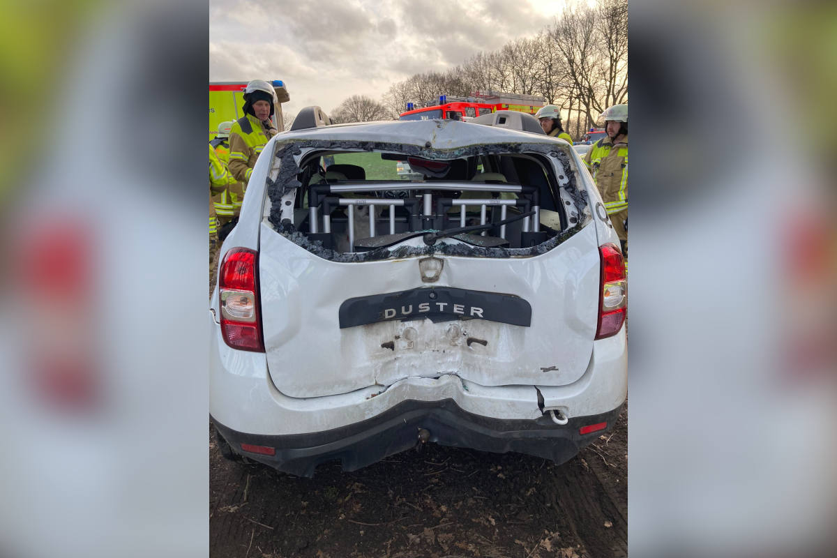 Stade – 59-jähriger Autofahrer bei Unfall verletzt