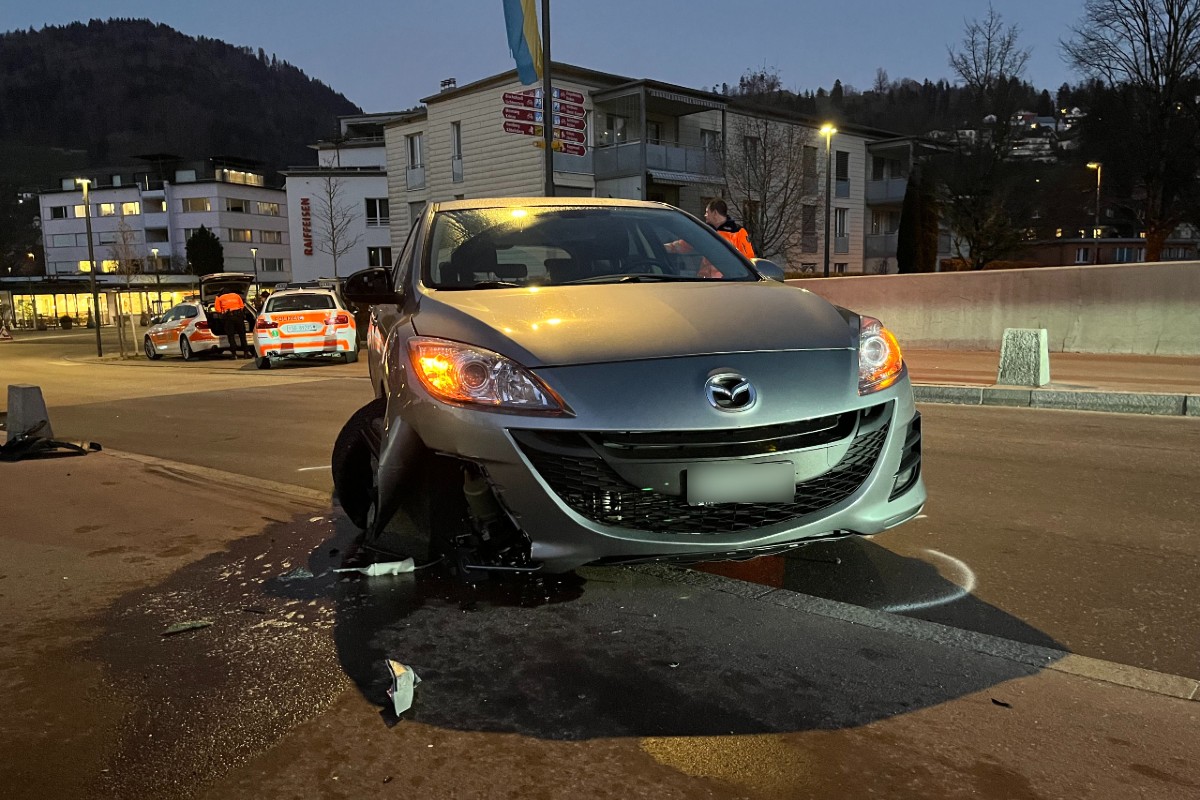 In Wattwil verunfallt.