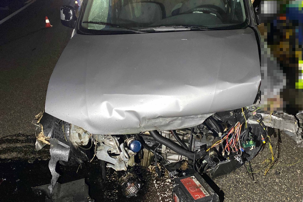 Wiedlisbach SO - Autolenker nach Unfall auf der A1 verletzt