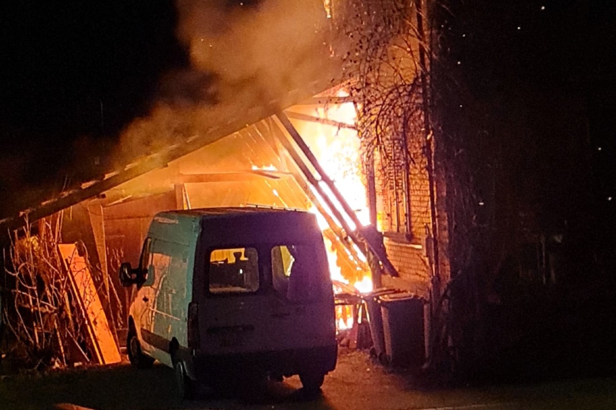 In Brittnau brannte es in einem Einfamilienhaus.