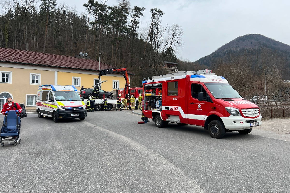 Unfall auf der B28