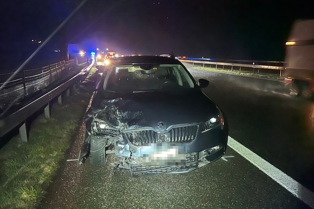 A1 Goldach SG: Auffahrunfall in angetrunkenem Zustand