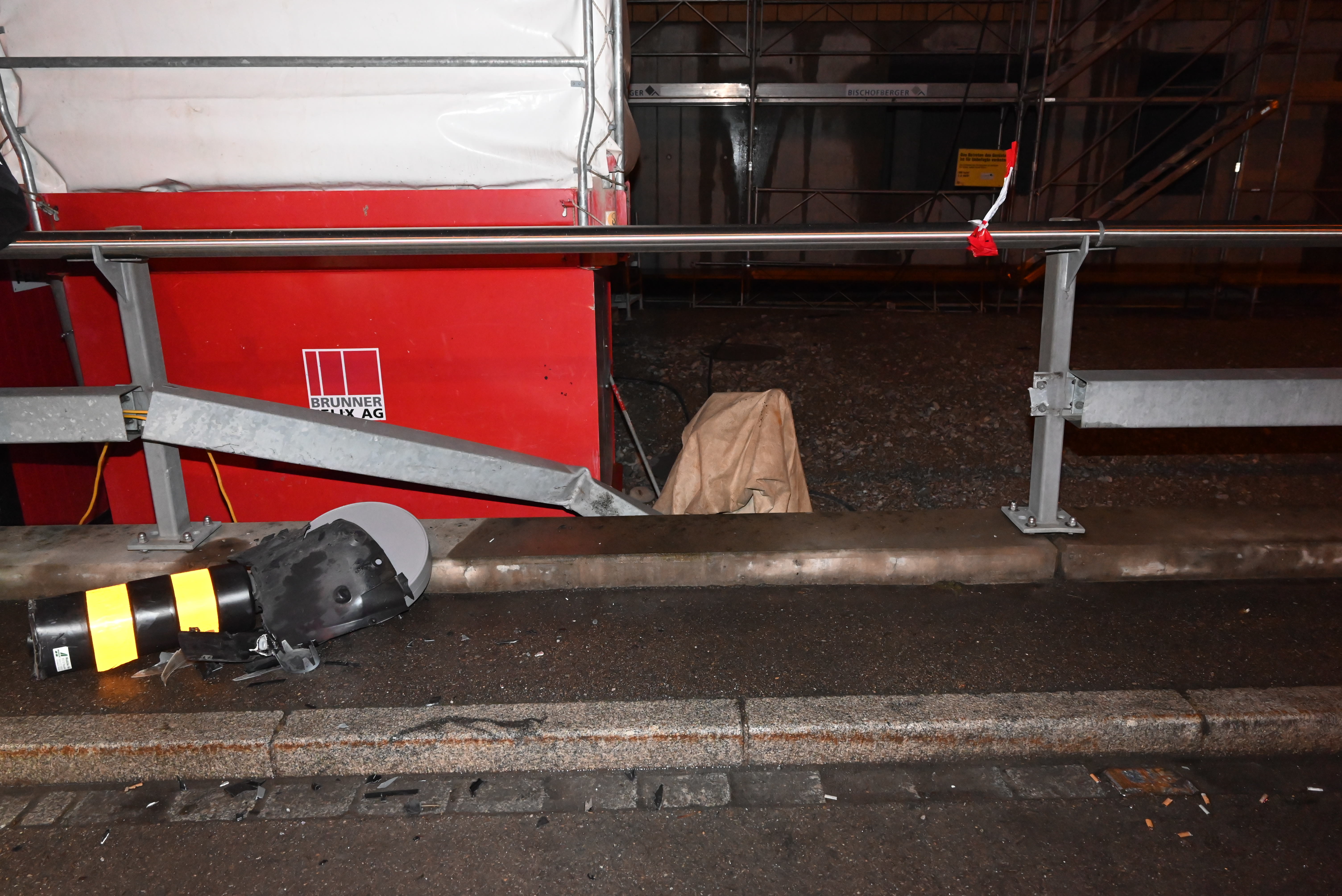 Zuzwil SG: Heftiger Selbstunfall in fahrunfähigem Zustand