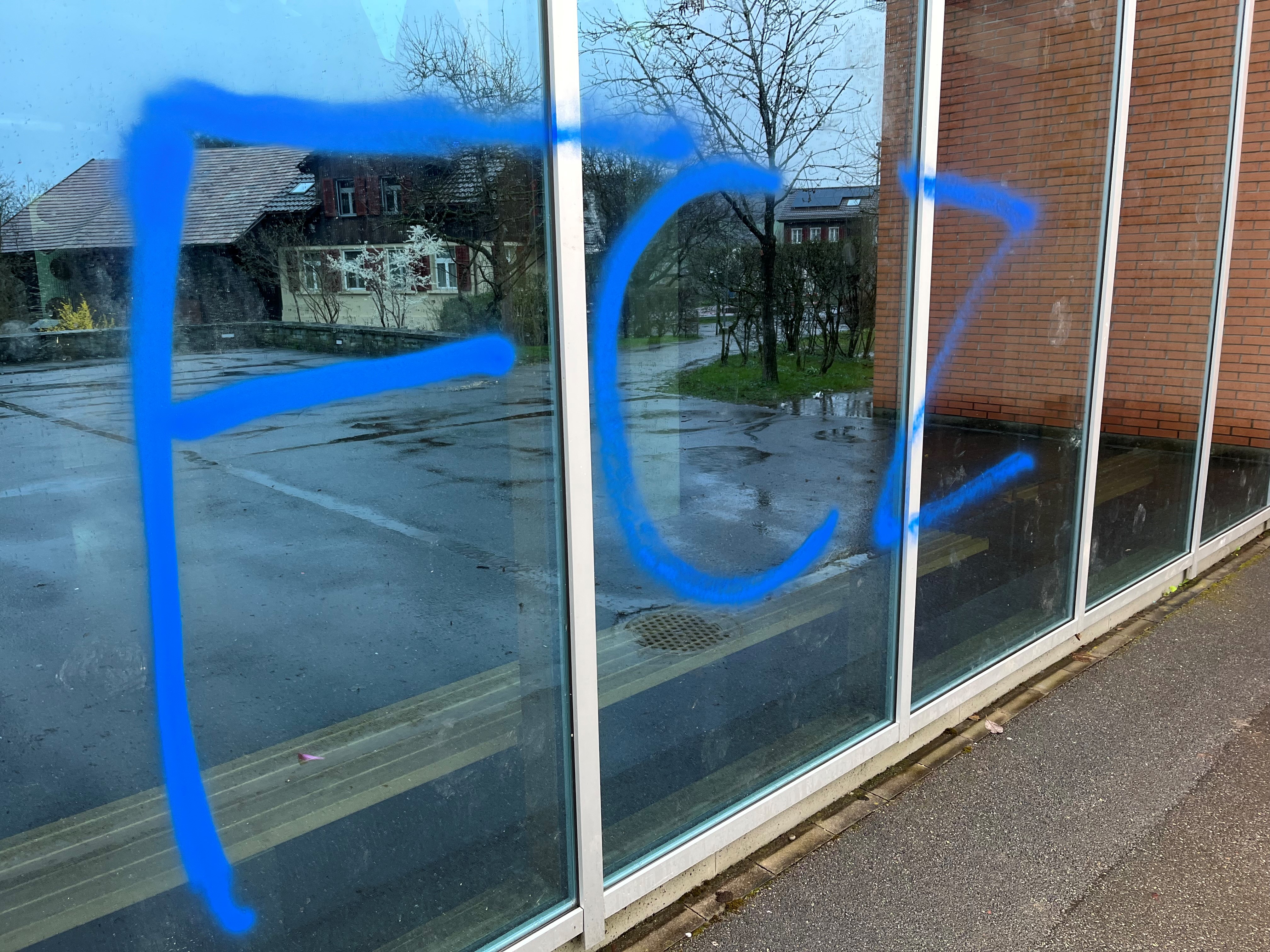 Durch die Farbschmierereien entstand Sachschaden von einigen zehntausend Franken.