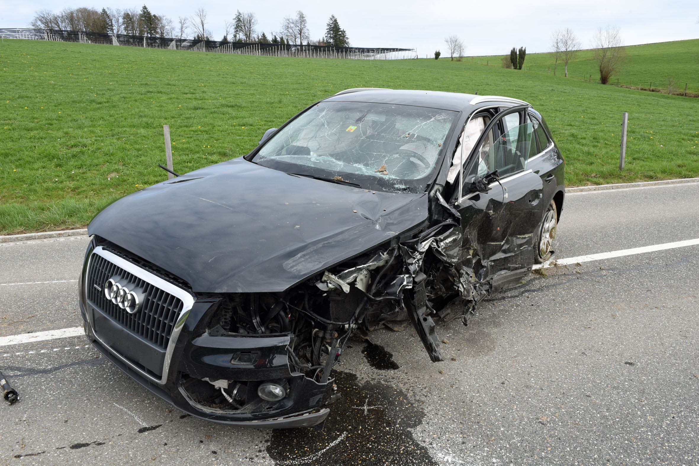 Der Lenker vom Audi musste seinen Führerausweis abgeben.
