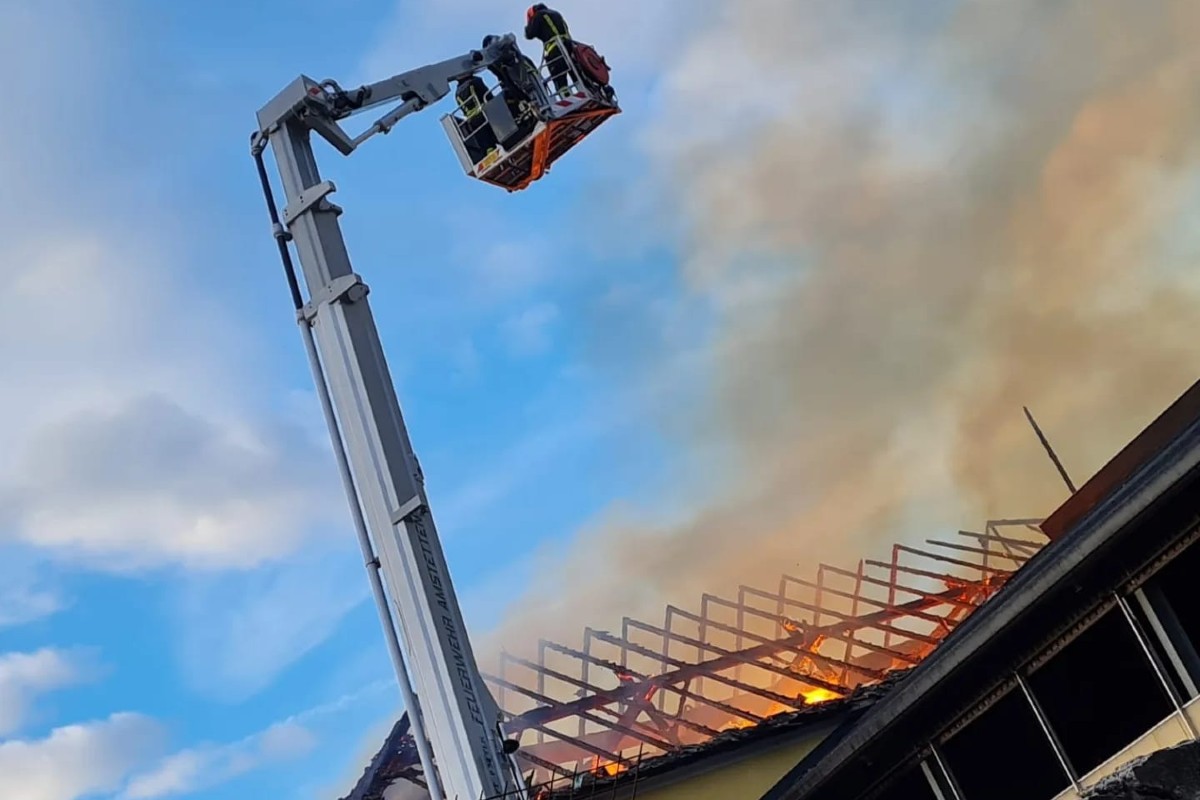 Großbrand in Euratsfeld