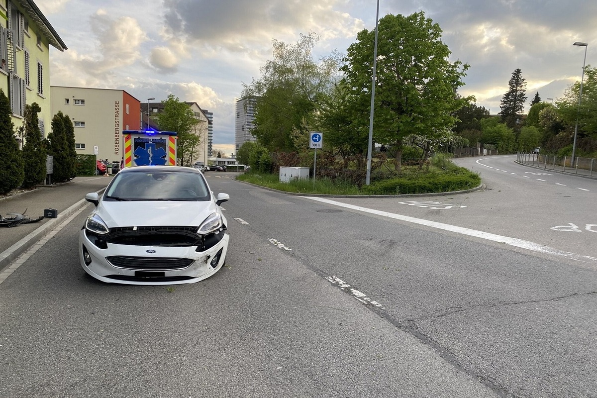 Es wurde glücklicherweise nur eine Person leicht verletzt