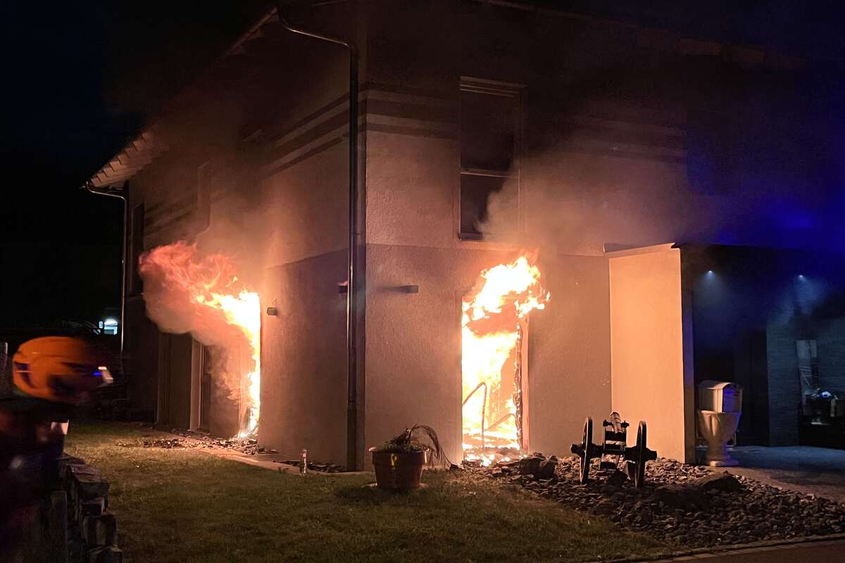 Auch in Rothrist brannte es in der Nacht