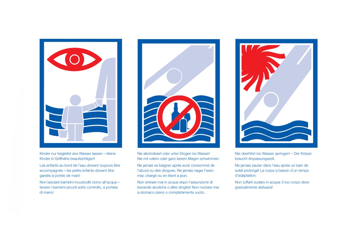 Spass im und auf dem Wasser - Das sind die Baderegeln