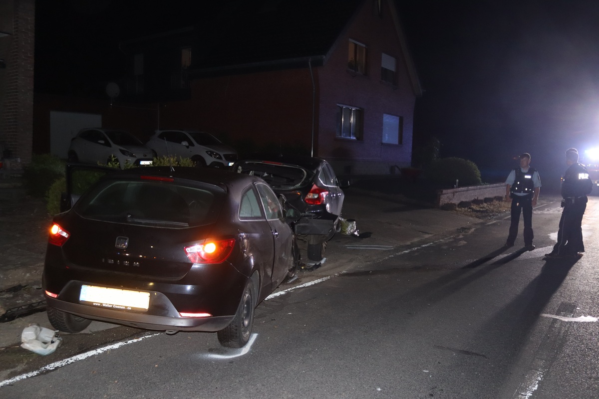 Gangelt - Schwerverletzter nach heftiger Kollision