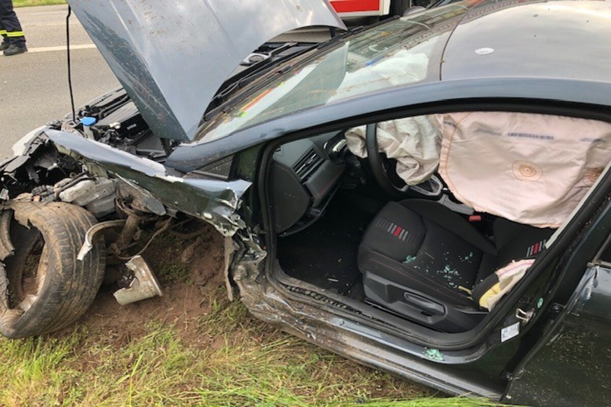 Schweich - Schwerer Unfall auf der B 53