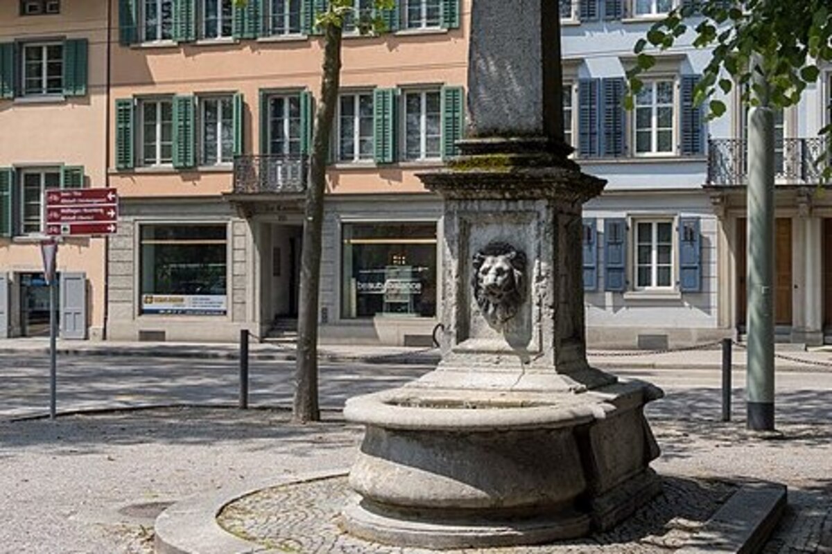 Winterthur ZH - Zeugenaufruf nach Diebstahl eines Löwenkopfs