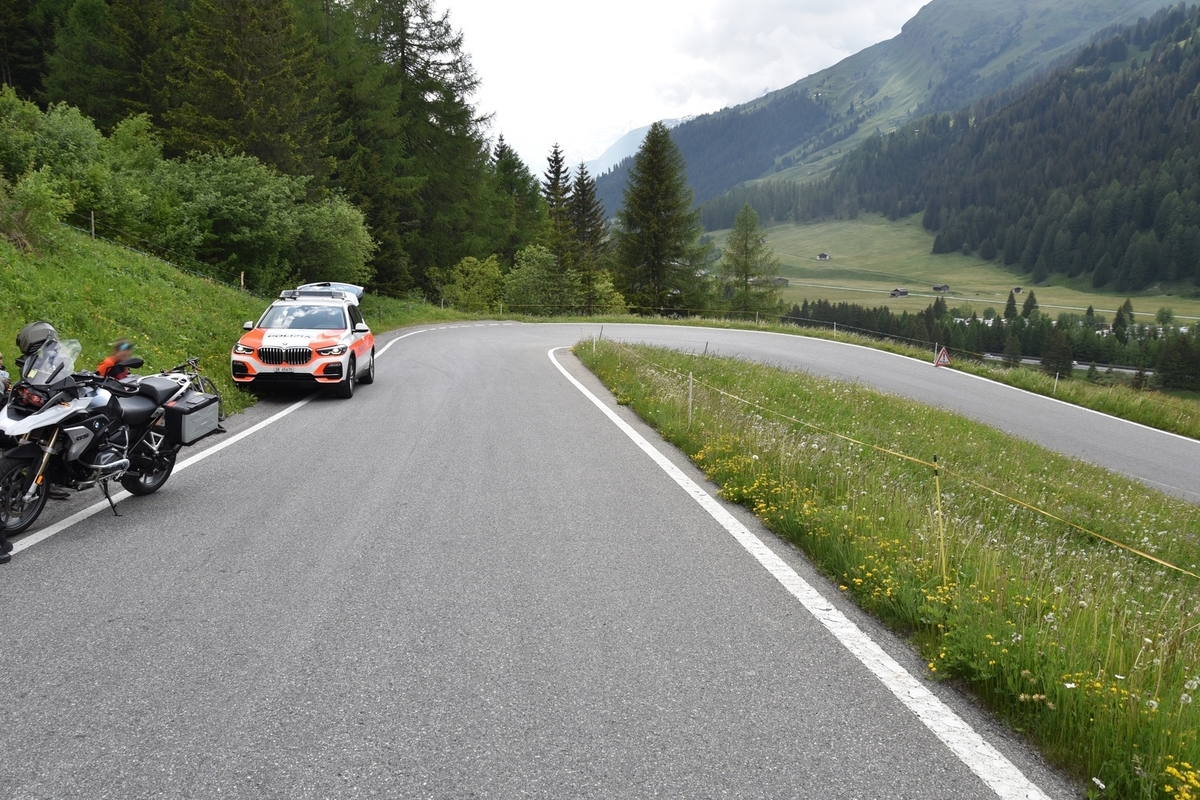 Mehrere Unfälle mit Fahrradbeteiligung in Nordbünden