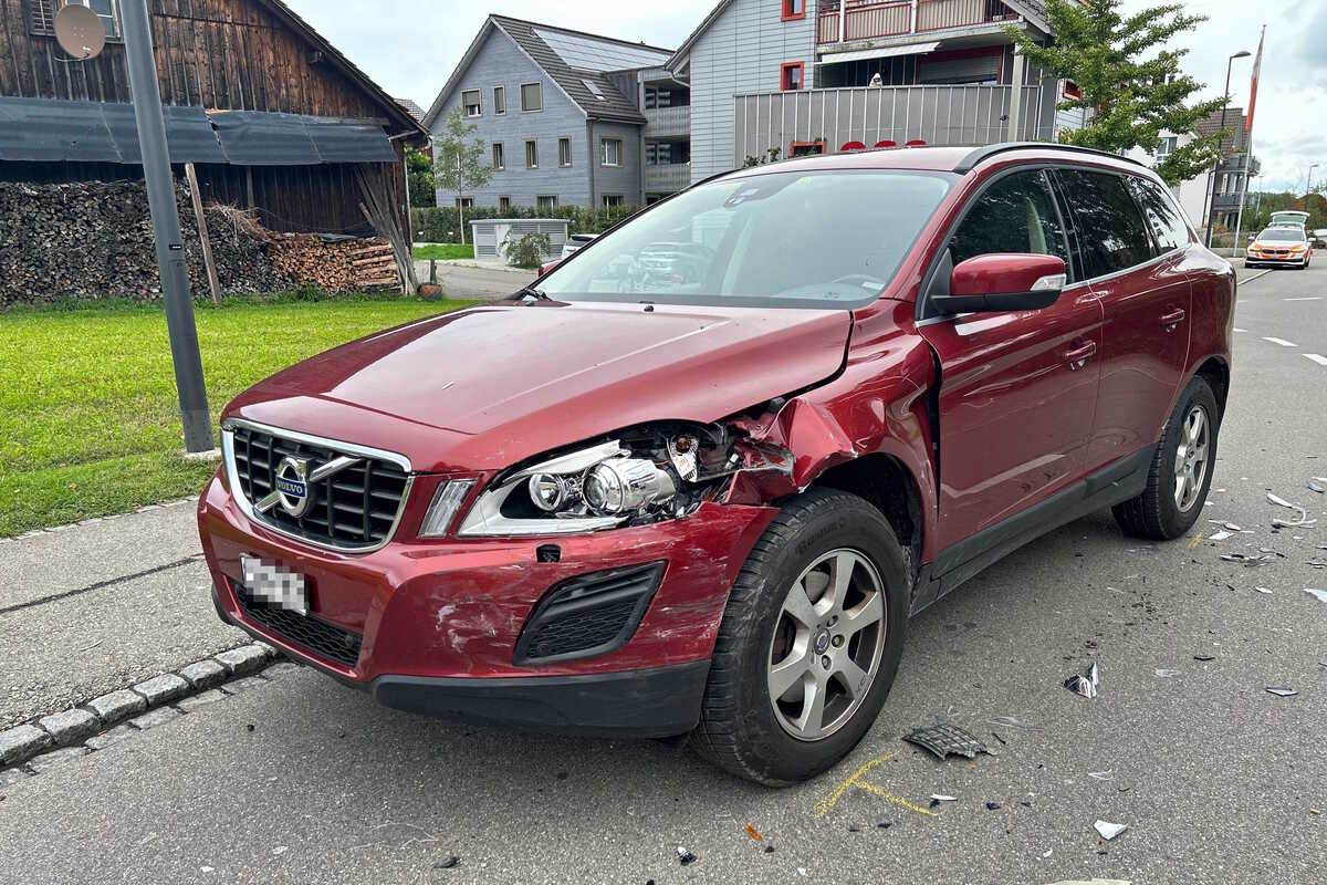 Algetshausen/Lenggenwil SG - Fahrunfähig mehrfach verunfallt 