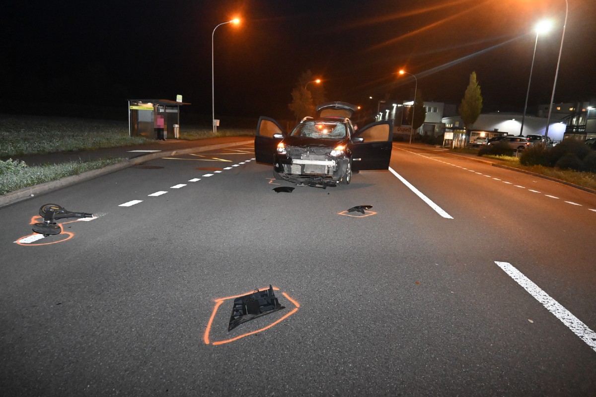 Gamprin-Bendern FL - Schwerer Verkehrsunfall heute früh