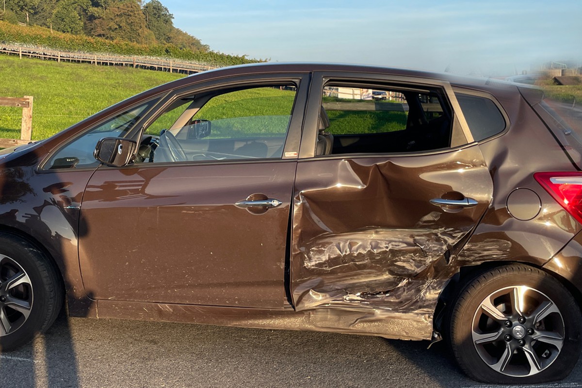 Wauwil LU - Zwei Personen nach Unfall verletzt