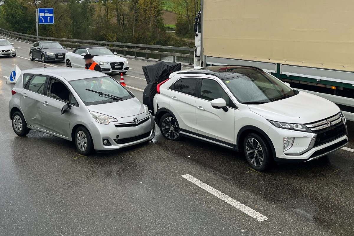 Verkehrsunfälle übers Wochenende im Kanton Luzern
