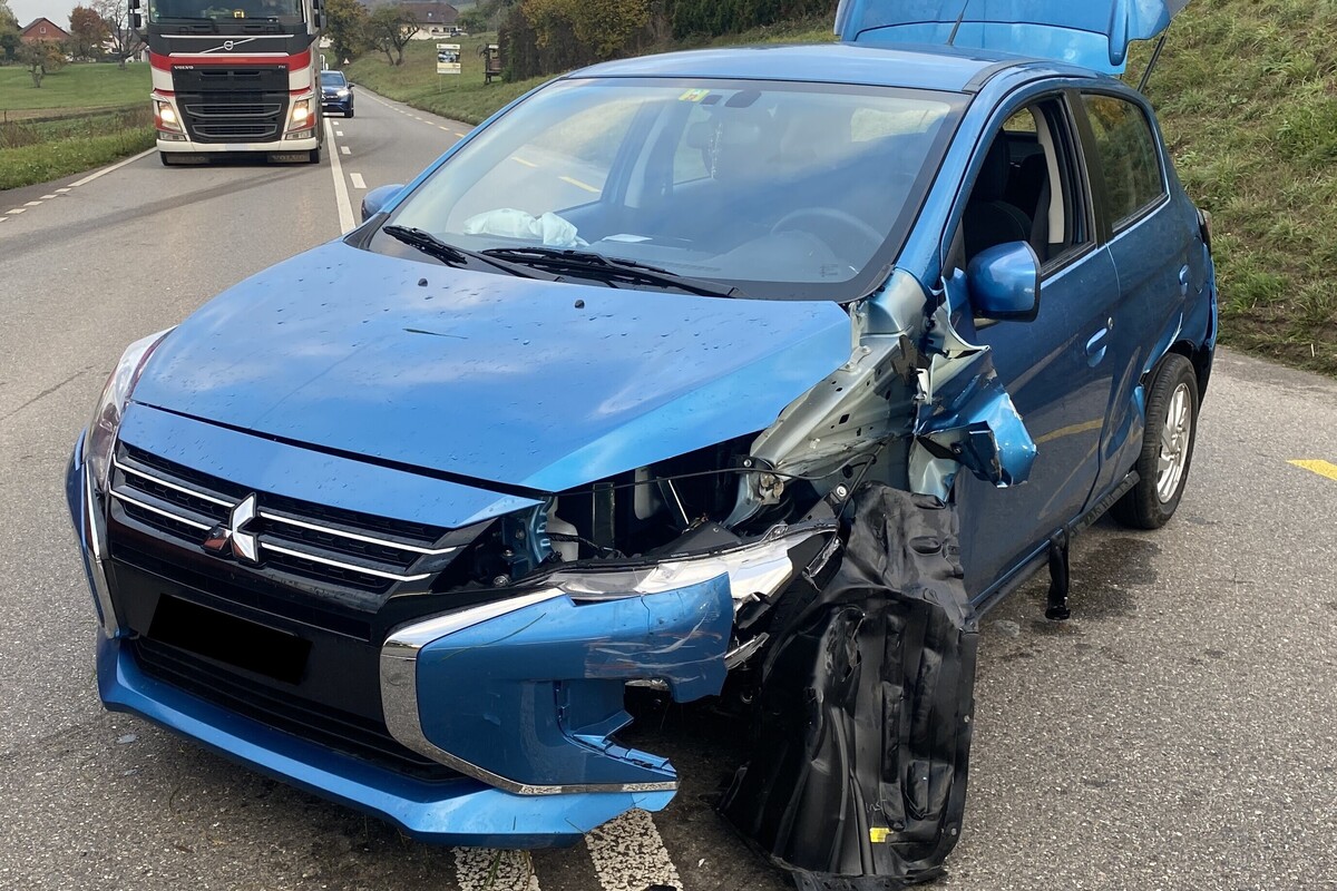 Löhningen SH - Unfall aufgrund von Sekundenschlaf