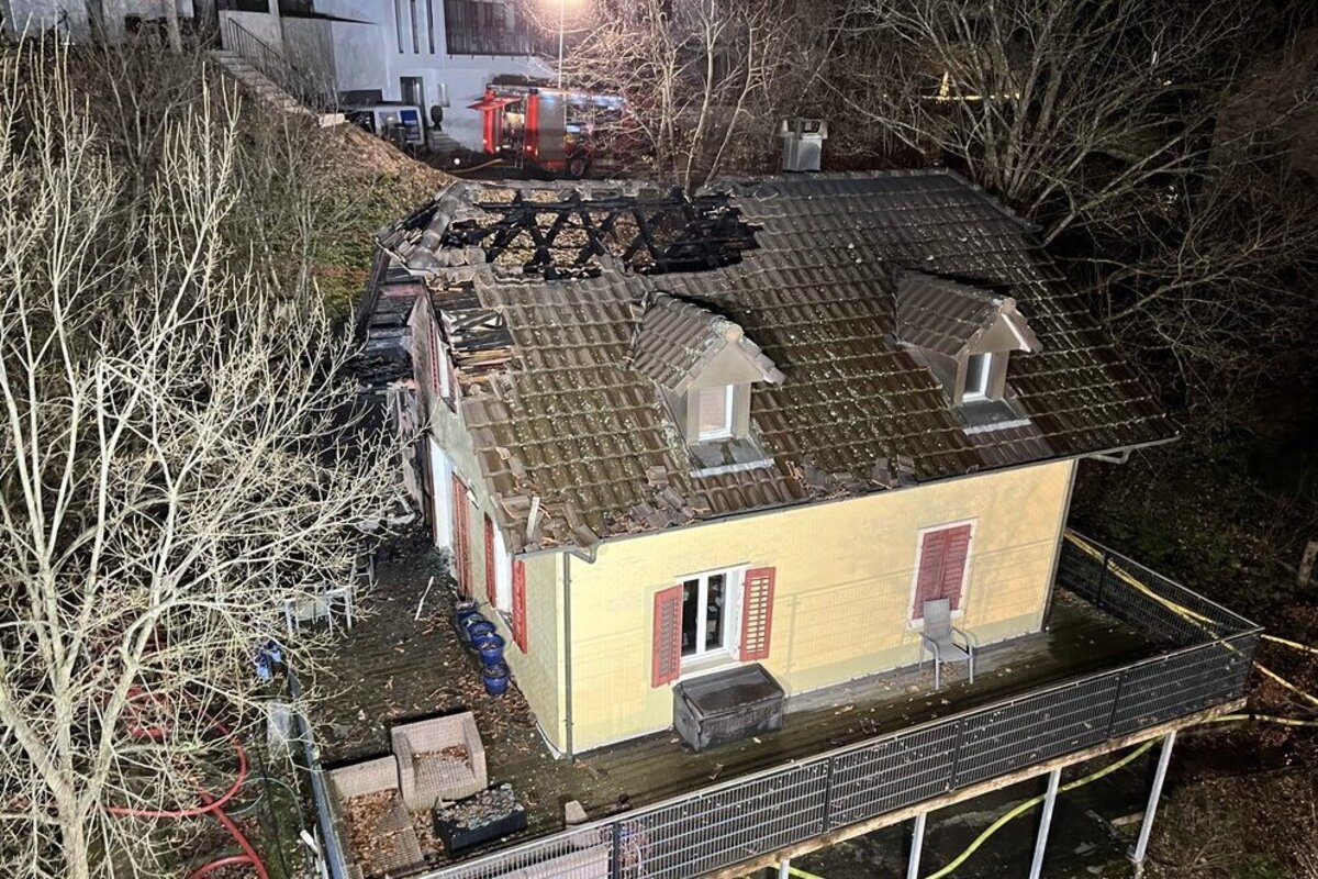 Burg AG - Hoher Schaden nach Brand