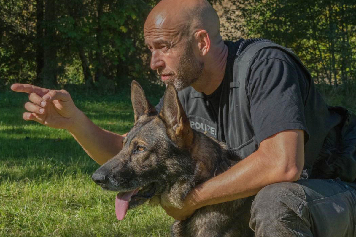 Luzern - Wohlverdienter Ruhestand für Polizeihund Mitch